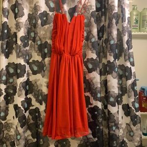 Red sexy dress